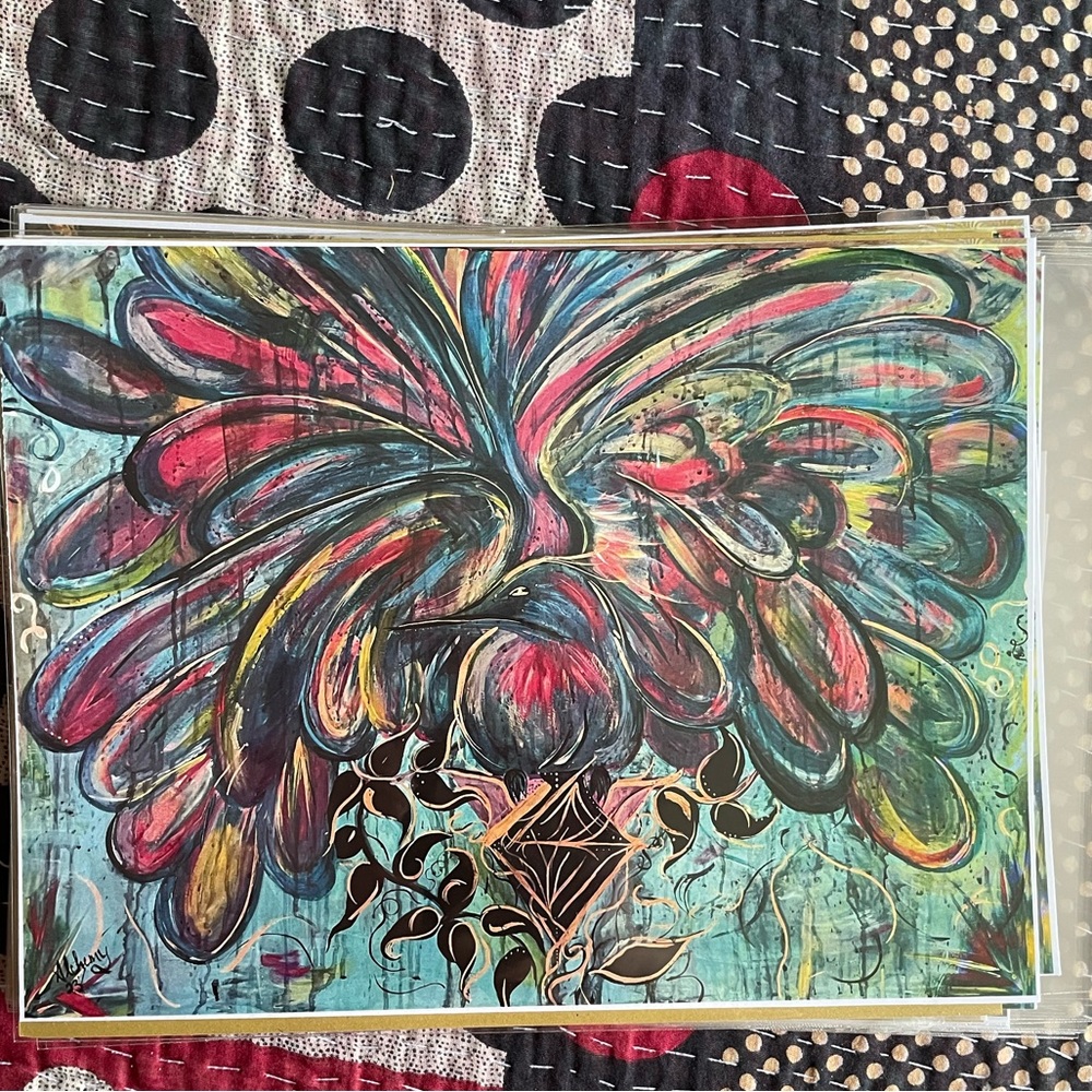 8x10 print of original art